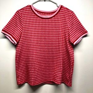 Maeve by Anthropology Boxy Gingham